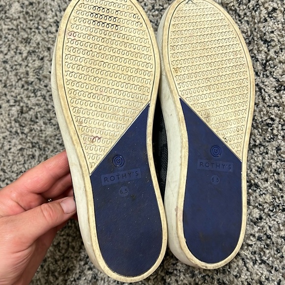 Rothy’s Original Slip On Sneaker Grey Camo - Picture 7 of 7